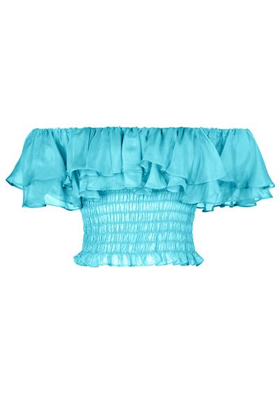 ÁO CHIFFON TRỄ VAI