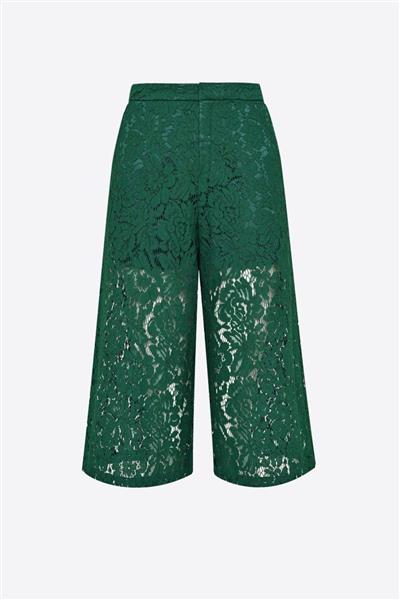 GREEN LACE CULOTTES